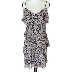 White House Black Market off shoulder Floral Dress